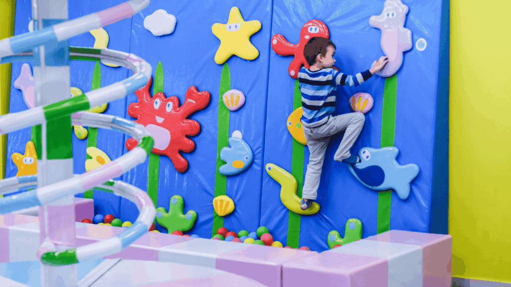Kids Climbing Wall - The Arena Trampoline Park